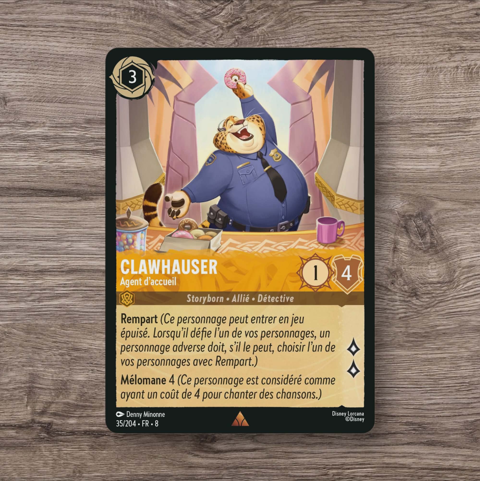 Clawhauser - Agent d'accueil
