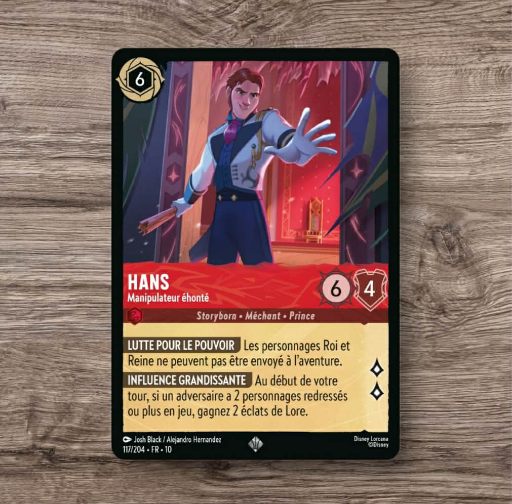 Hans - Manipulateur éhonté