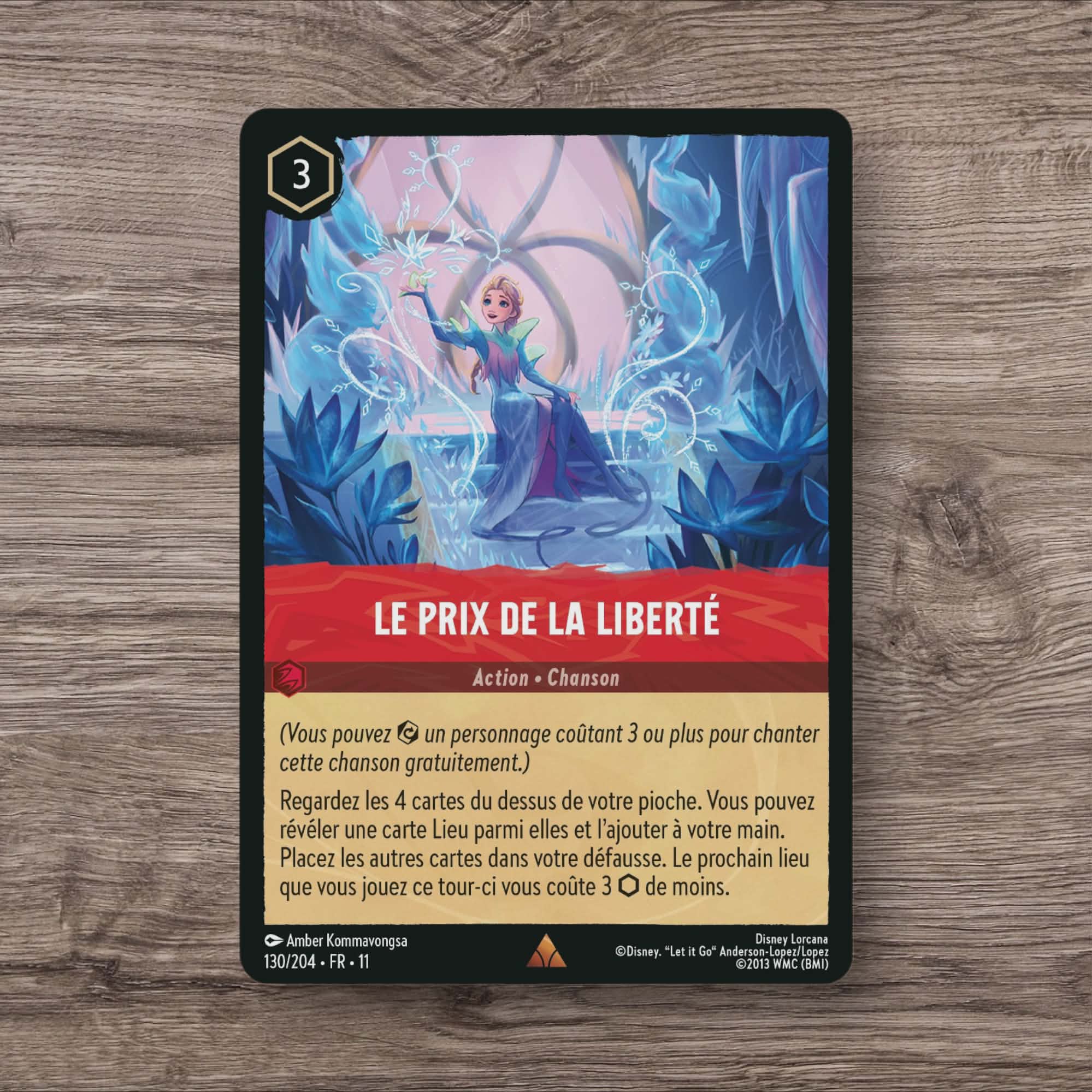 Le prix de la liberté