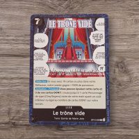 Le trône vide