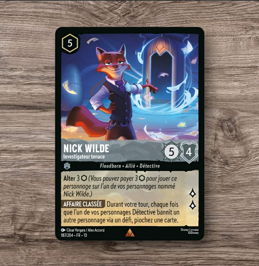 Nick Wilde - Investigateur tenace