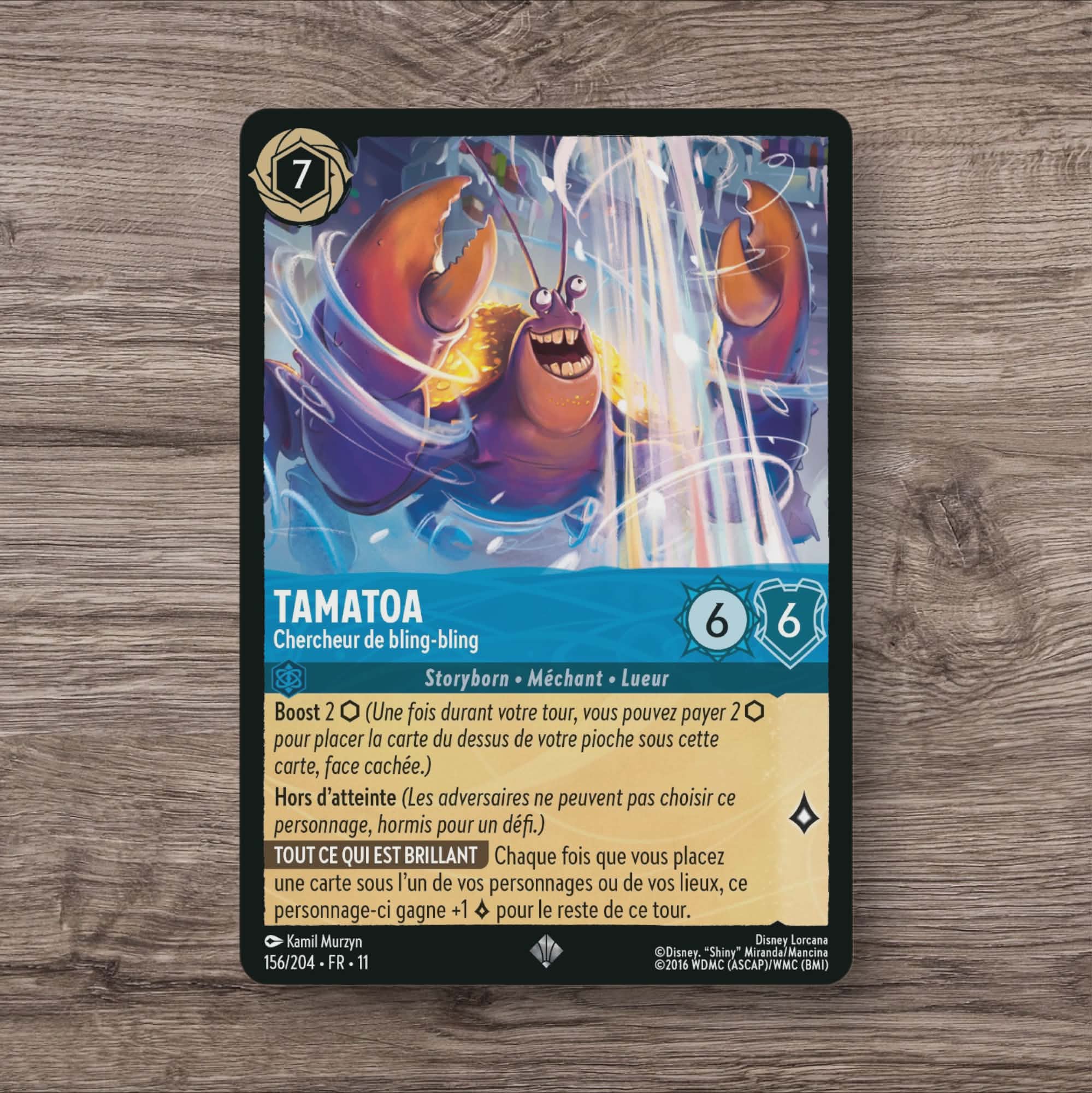 Tamatoa - Chercheur de bling-bling