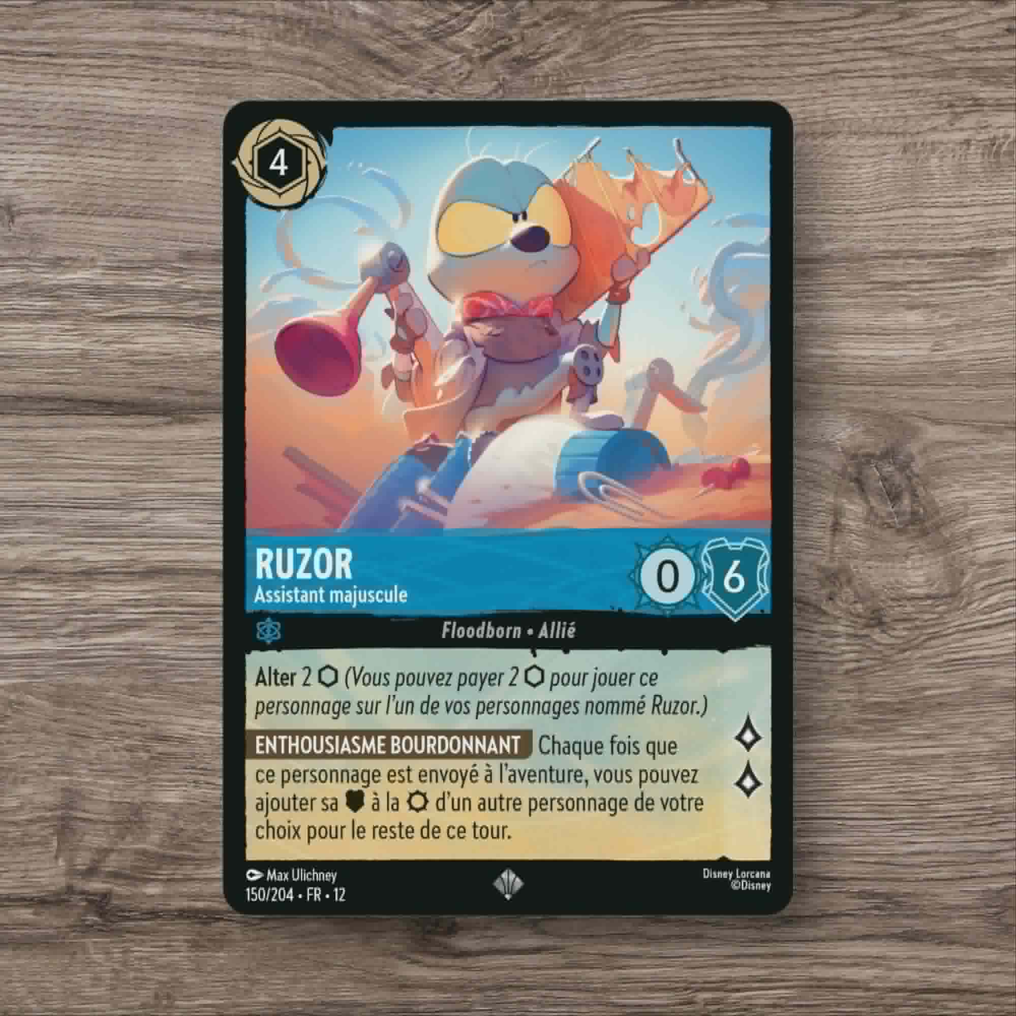 Ruzor - Assistant majuscule