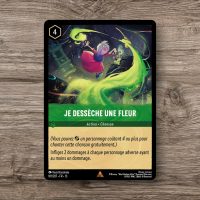 Je dessèche une fleur